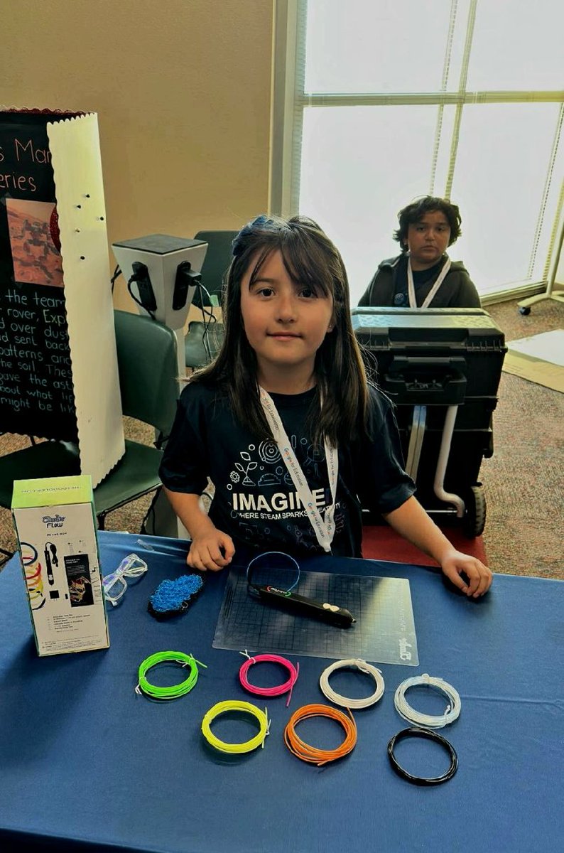 HValverde_DWS's tweet photo. Proud of my baby girl and the rest of our Colts that presented at the 9th Annual SISD Academic Technology Showcase. #ItsTheColtWay  💙🐴💛
#LoveDesertWind  
@CRamos_DWS
@DWS_PK8 https://t.co/M06DTfSj6W