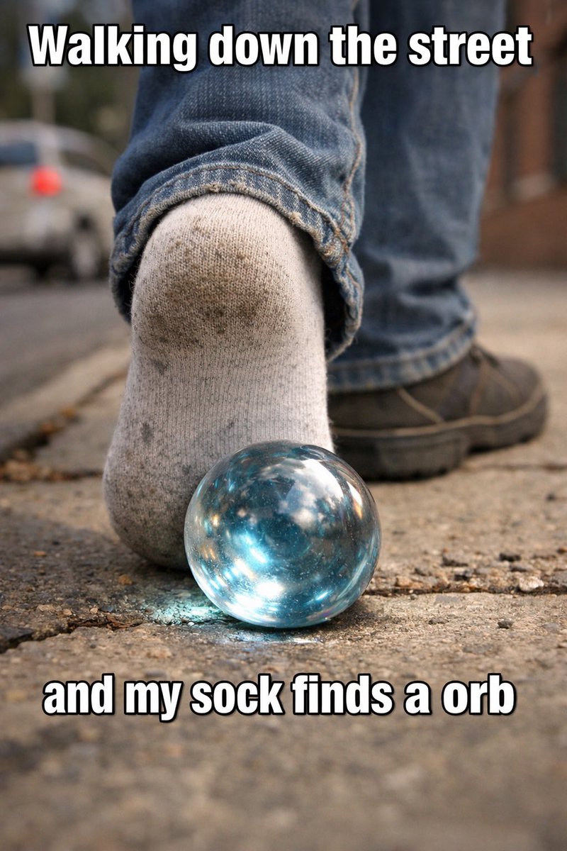 Shoe less tweet media