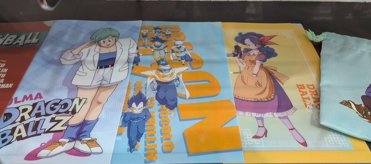 明日からのドラゴンボール一番くじ、クリアファイルやノートも凄く可愛い