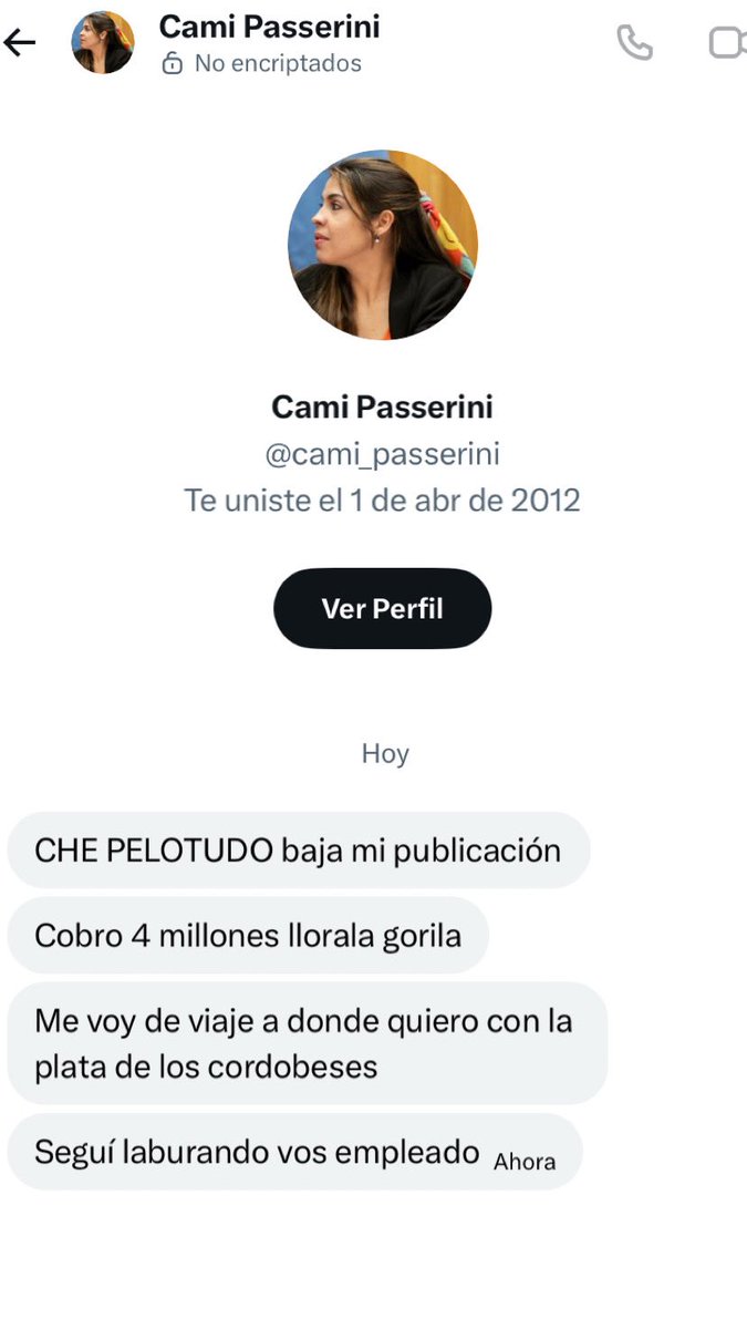 🚨🚨🚨🚨🚨🚨
LA SITUACION ME SUPERA, SON UNOS IMPRESENTABLES‼️‼️‼️‼️‼️‼️
Nada más que agregar.
Supongo que la conocen, es la famosa que cobra 4 palos y nunca laburo.