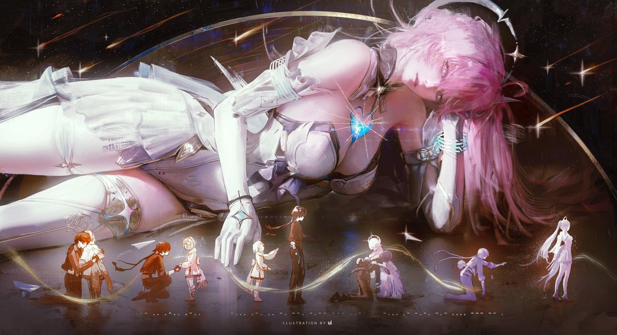 Aemeath "Train of Thought"

Took a slightly different approach on this piece, added more details about the narrative, how do you feel about the piece?

#WutheringWaves #WuWaCollection #Wuwafanart #鳴潮 #エイメス