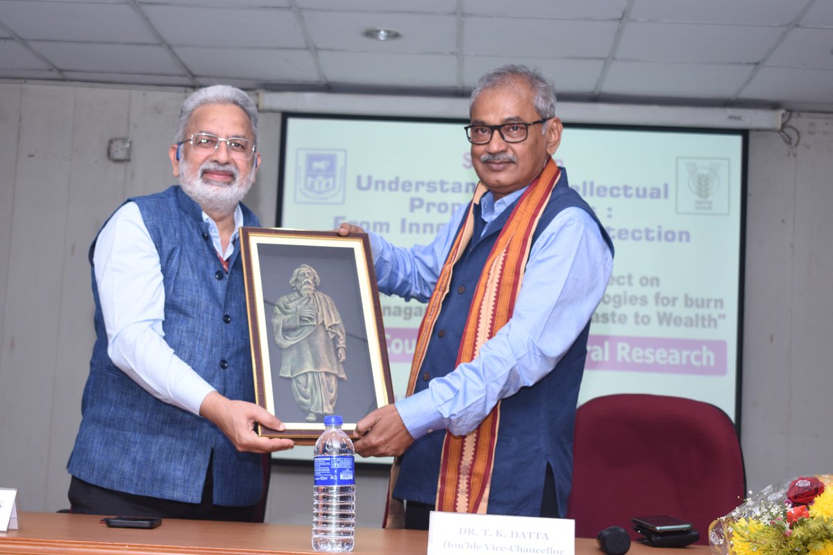 wbuafsoffical's tweet photo. One-day seminar on “Understanding Intellectual Property Rights: From Innovation to Protection held on 19.02.2026 under ICAR National Professor Project on “Development of affordable technologies for burn wound management: Biological Waste to Wealth,”
#wbuafsofficial #ICAR #seminar https://t.co/B4qulgd7KF