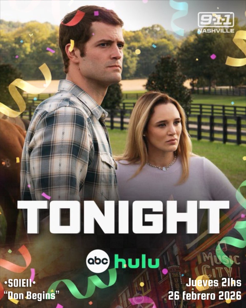 yoatbalam's tweet photo. DON BEGINS: #911Nashville |S01E11| @disneyplusla 9pm #CapituloEstreno #911NashvilleOnABC @911nashville @DisneyPlus @MyDisneyLA @ABCNetwork @soyhulu @hulu @911TVNEWS https://t.co/iwh23UkfiP