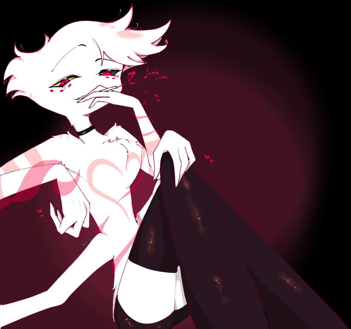 1日目 エンジェルダストᩚ #HazbinHotel #angeldust ♥️