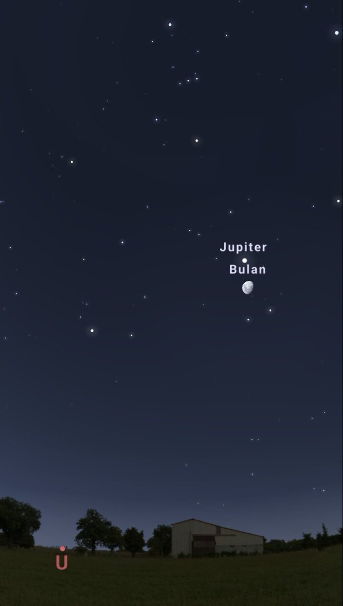 Jangan lupa malam ini. Saksikan Sabuk Orion, Jupiter dan Bulan sambil berangkat Taraweh ke masjid