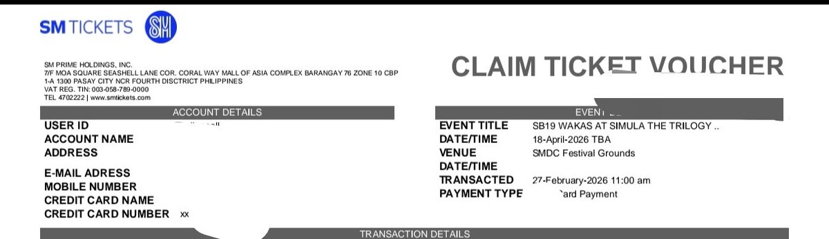 buildurluvvve's tweet photo. WAKAS AT SIMULA ticket secured😭😭
TYL 🙏 Not the desired one but sobrang happy padin na nakakuha🥺
See you @SB19Official 

#WASthefinale #SB19xAWKP #SB19WaS #SB19WakasAtSimula https://t.co/xtZoPFyfuV