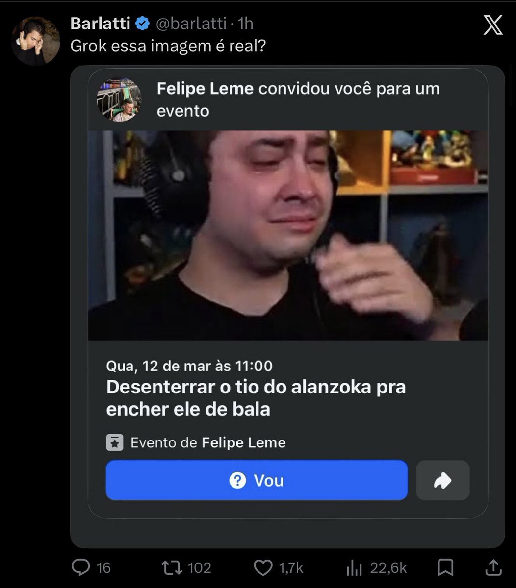 Souza 1v99 tweet media