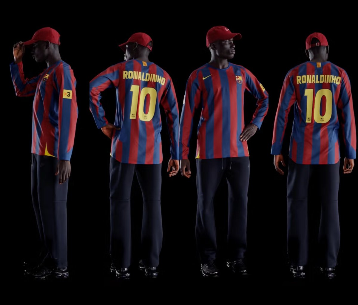 Nike FC Barcelona Total 90 'Ronaldinho' Remake 🔥 🗓️ March 20th