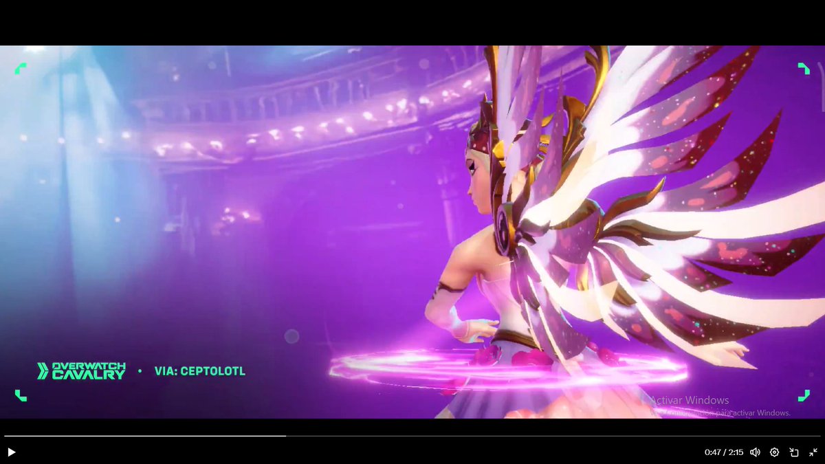 tresvsss's tweet image. Ironically, it seems that one of these Mercy skins uses an AI-generated image for the background...