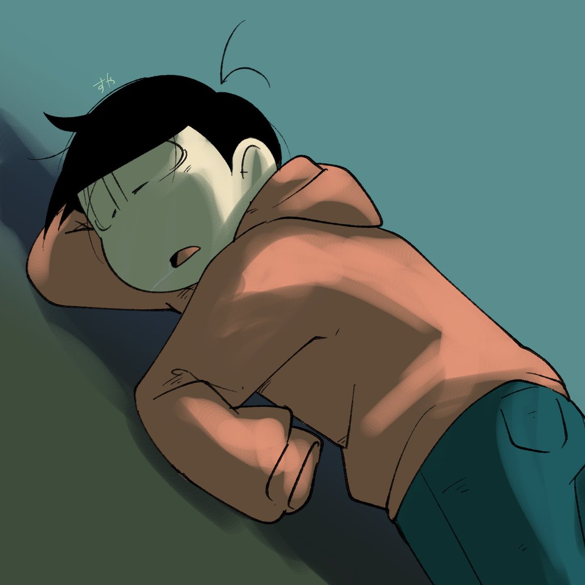 Post by 鮫島浅葱🦈 on X: 眠気に抗えないね