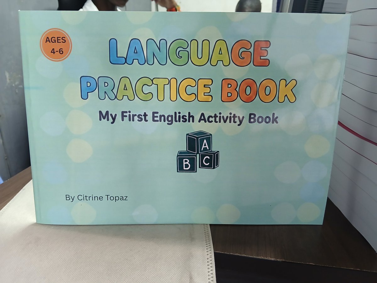 mwasmimo's tweet photo. Language practice book available @NuriaStore https://t.co/U7z22VEUKX