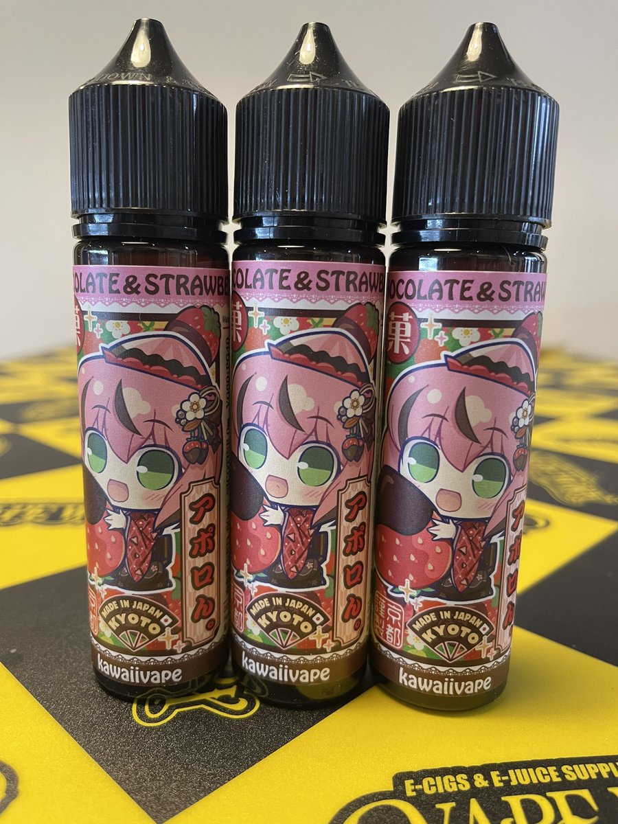 本日より @kawaiivape_jp さんの アポロん。が発売開始です🔥 200本