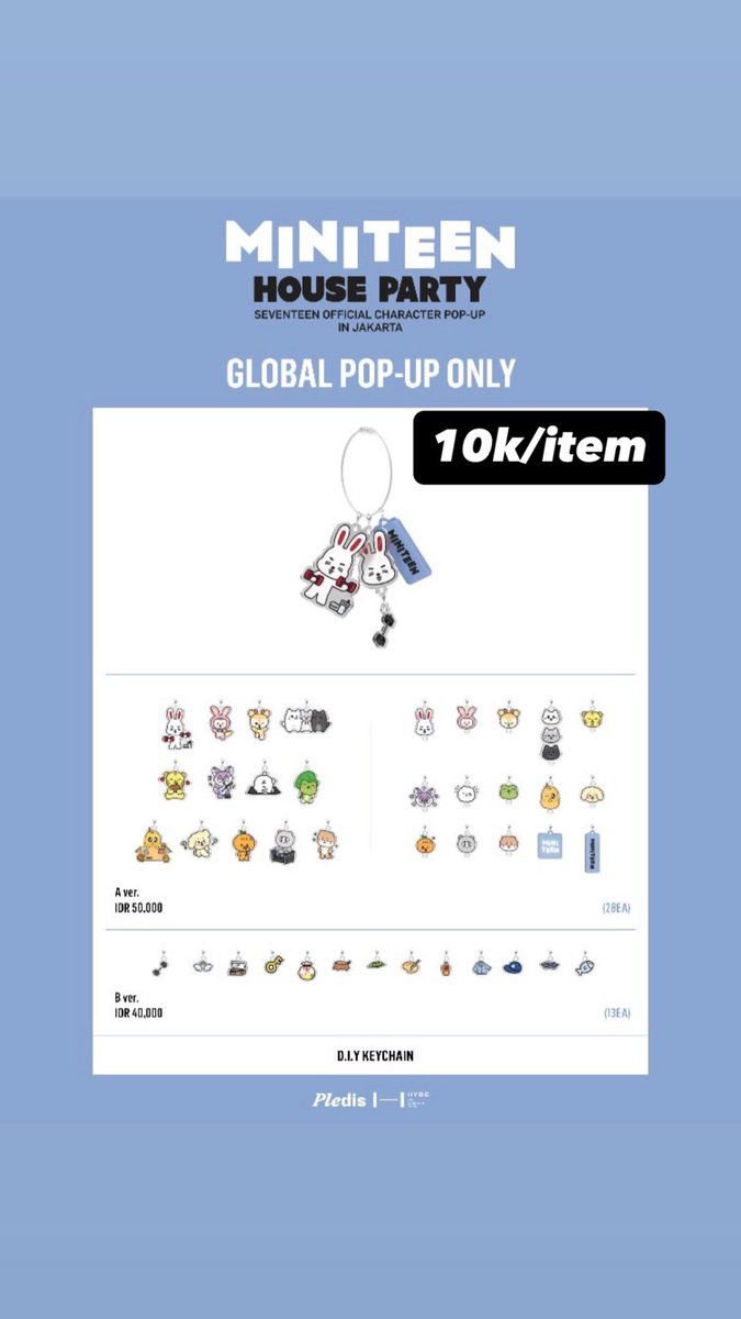 ldhyuckkk's tweet photo. ✨OPEN JASTIP MINITEEN HOUSE PARTY SEVENTEEN IN JAKARTA ✨

Harga yang tertera adalah fee jastip
Visit : 27 Februari 2026
Fullpayment+fee
100% refund kalo ga berhasil secured

Belum termasuk admin &amp; packing
Order via🍊
Dom bekasi

Yang minat bisa dm yaa^^

#MINITEEN #SEVENTEEN https://t.co/Wd0g9Im8hv