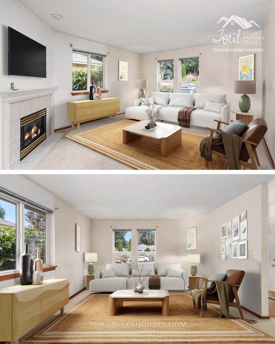 TorilSchoepfer's tweet image. 2BR + Den (easy 3rd!) in gated Graham community 🔥🏡

🏡 Open House: Feb 28 | 12–2PM
📍 8815 222nd St Ct E
Updated kitchen, Murphy bed, 2-car garage, A/C, tankless WH, big patio + fenced yard. Move-in ready.
📲 253-350-2638
🔗 torilsellshouses.com

#JustListed #GrahamWA