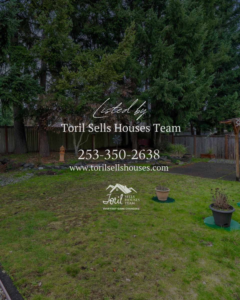 TorilSchoepfer's tweet image. 2BR + Den (easy 3rd!) in gated Graham community 🔥🏡

🏡 Open House: Feb 28 | 12–2PM
📍 8815 222nd St Ct E
Updated kitchen, Murphy bed, 2-car garage, A/C, tankless WH, big patio + fenced yard. Move-in ready.
📲 253-350-2638
🔗 torilsellshouses.com

#JustListed #GrahamWA