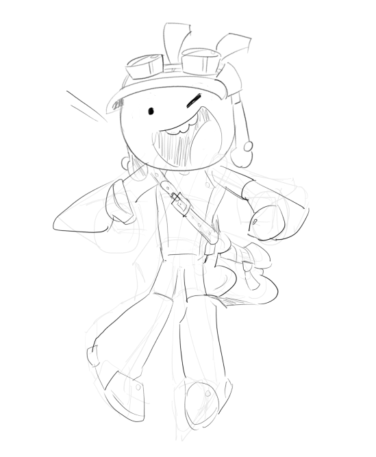 made this little spot sketch on krita, i was practicing on drawing better with wacom tablets.