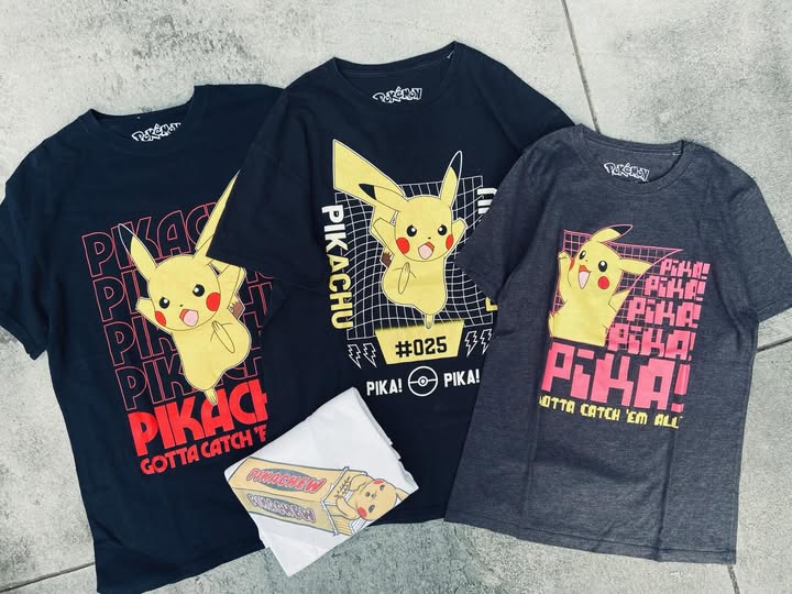 本日はポケモン30周年!! 国内未発売ものなどのピカチュウTシャツ（全て