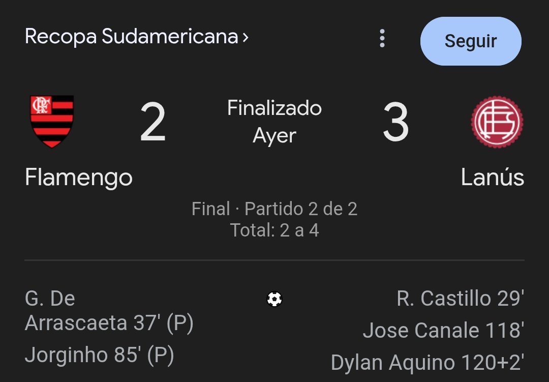 Ahora hablando de verdad, es una locura este título de Lanús, no tomamos dimensión. Es uno de los triunfos más impresionantes en la historia del fútbol argentino. 🇦🇷

Le ganaron a un plantel mega rico como Flamengo, que trajo figuras europeas para ganar todo. No pudieron contra