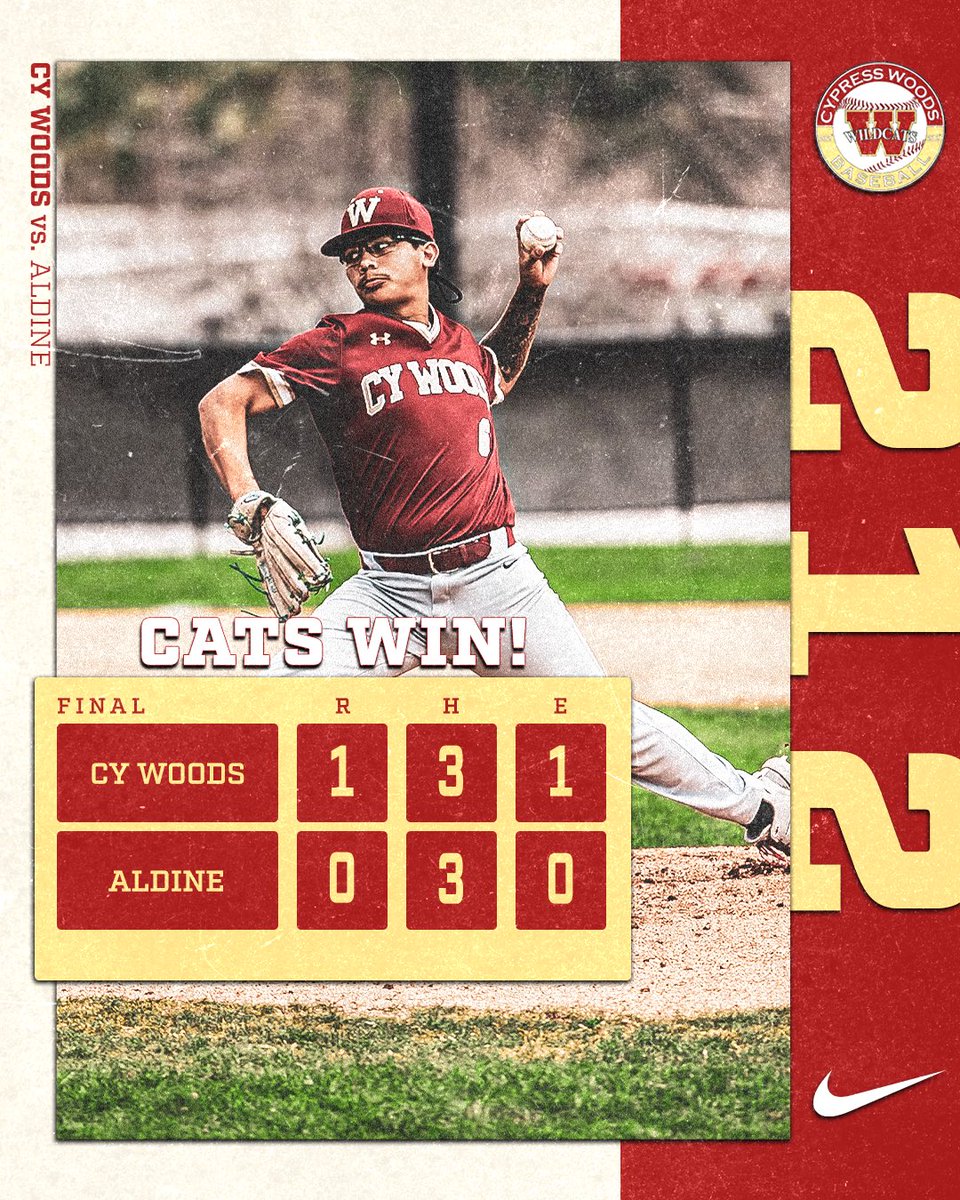 Cypress Woods Baseball tweet media