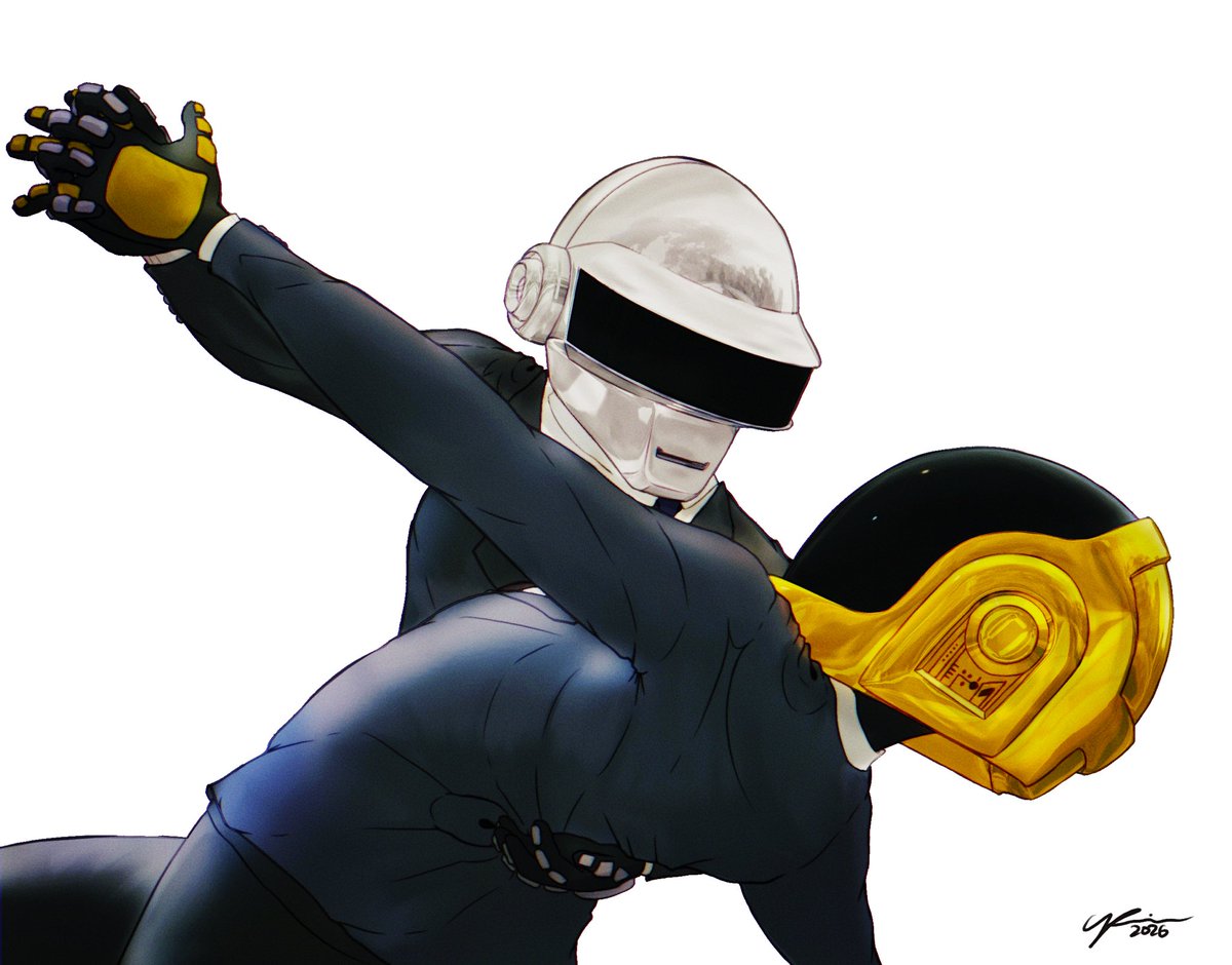xorates_'s tweet photo. Belated Happy Epilogue Day, Daft Punk

#daftpunk #daftpunkfanart #digitalart https://t.co/lEIRwDjwMl