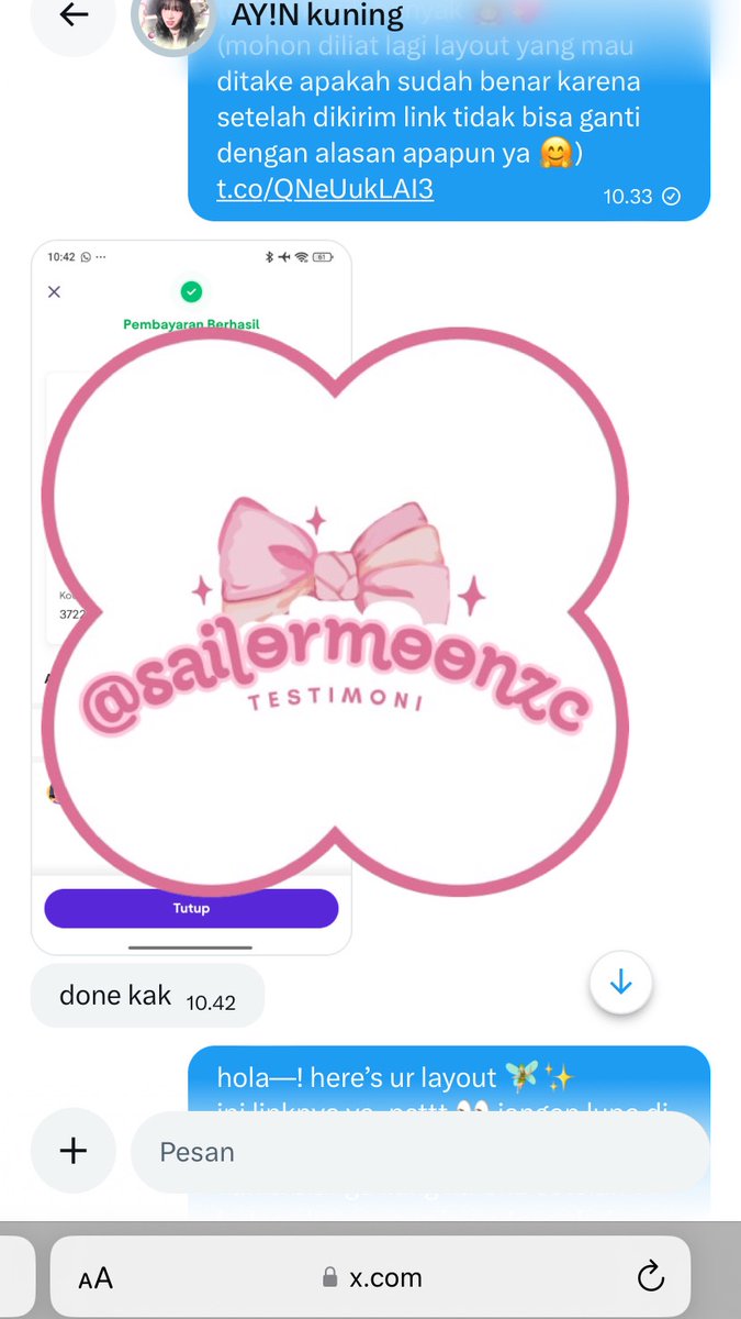 thank u for order ❣️