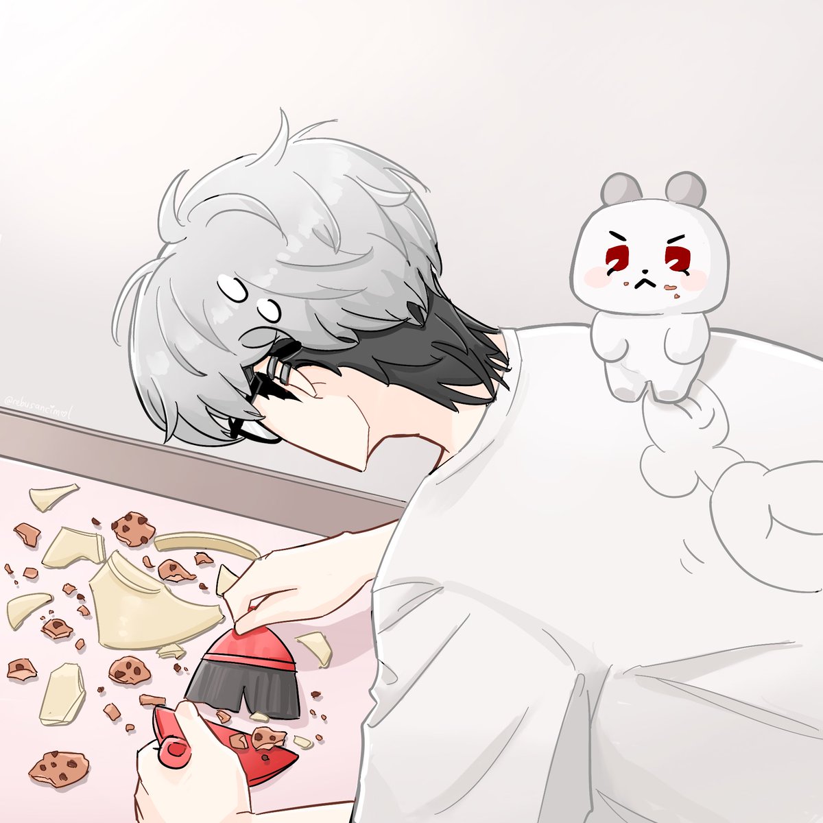 gia 🎀 | plave fanart~ (@rebusancimol) on Twitter photo 