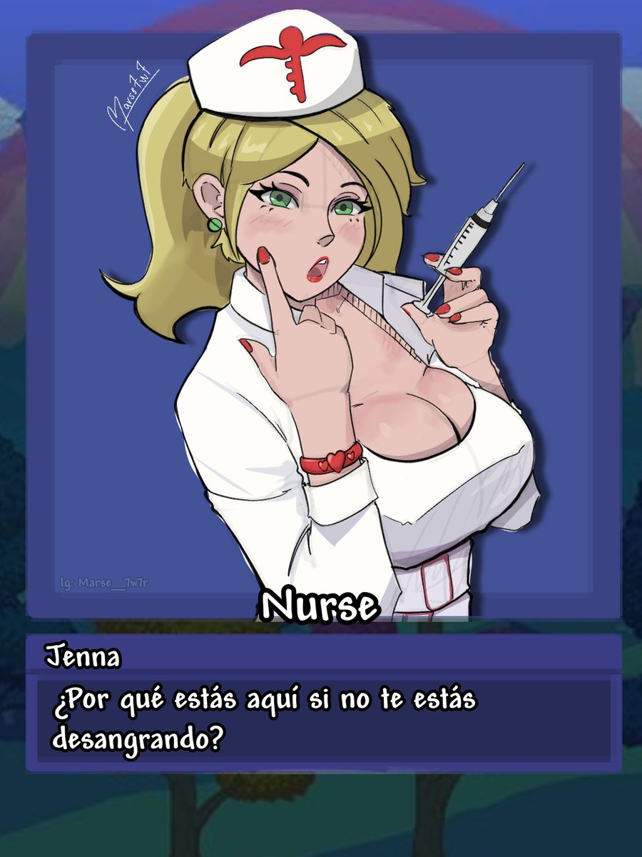 Kitsu_MarS's tweet photo. Todos mis ahorros van para la enfermera 😼🤙
#terraria #fanart #digitalart https://t.co/yQjQbLygoR