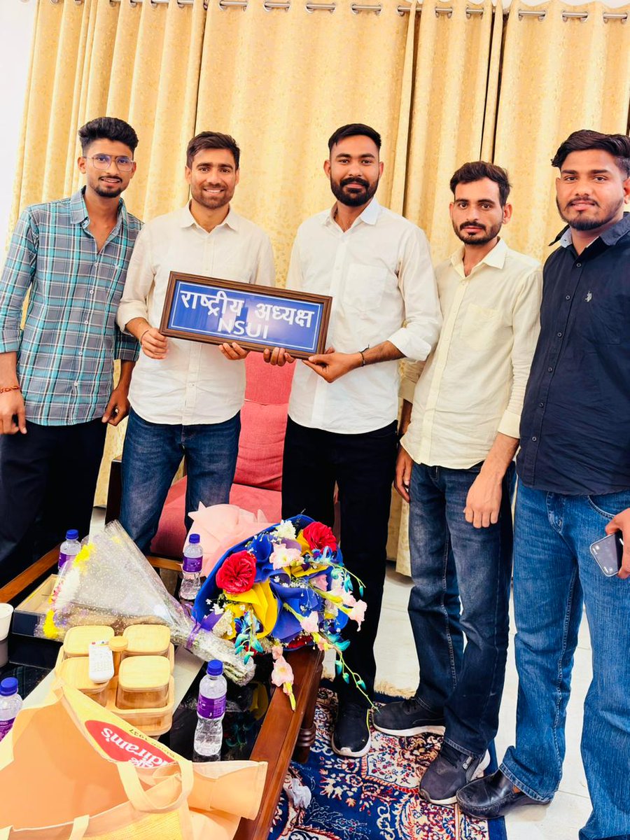 manish swami NSUI tweet media