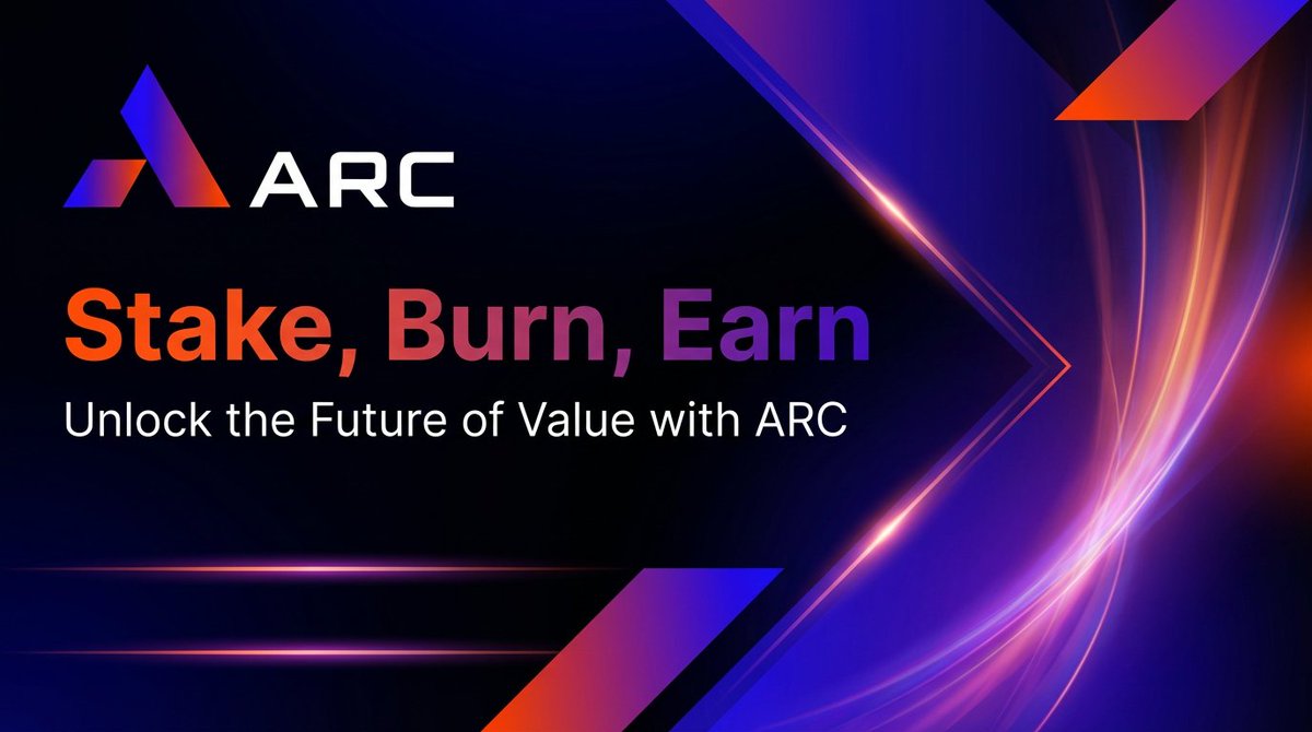 ARC_Archimedes's tweet photo. 🚀 ARC

Stake · Burn · Earn

When staking becomes strength, when burning drives deflation, and when rewards return to participants,
value no longer waits to be unlocked — it evolves continuously on-chain.
Lock in ARC. Activate the structural cycle.
Accumulate within the mechanism. Grow on the foundation of rules.

Unlock the future. Starting now. 🔥