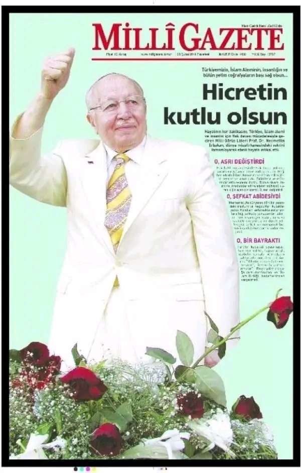 Hicretinin 15. senesinde Rahmet ve özlemle anıyoruz.