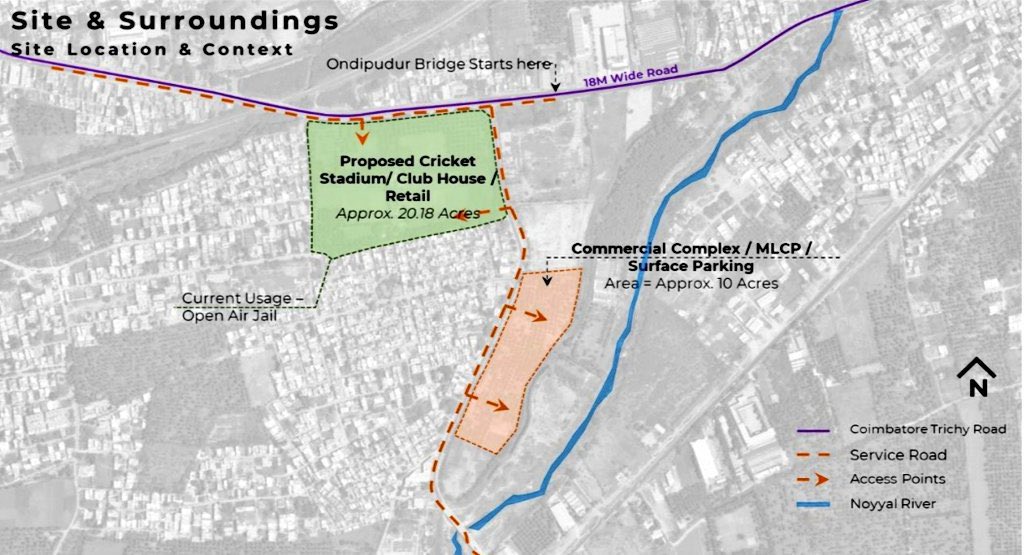 UpdatesChennai's tweet photo. Finally...🥳
TIDCO has floated tenders to select a Concessionaire for establishment of Coimbatore International Cricket Stadium &amp; Commercial Complex in a leased land area for a period of 60 years... #Coimbatore #Cricket 🏟️🏏 https://t.co/HXoPb53Nu7