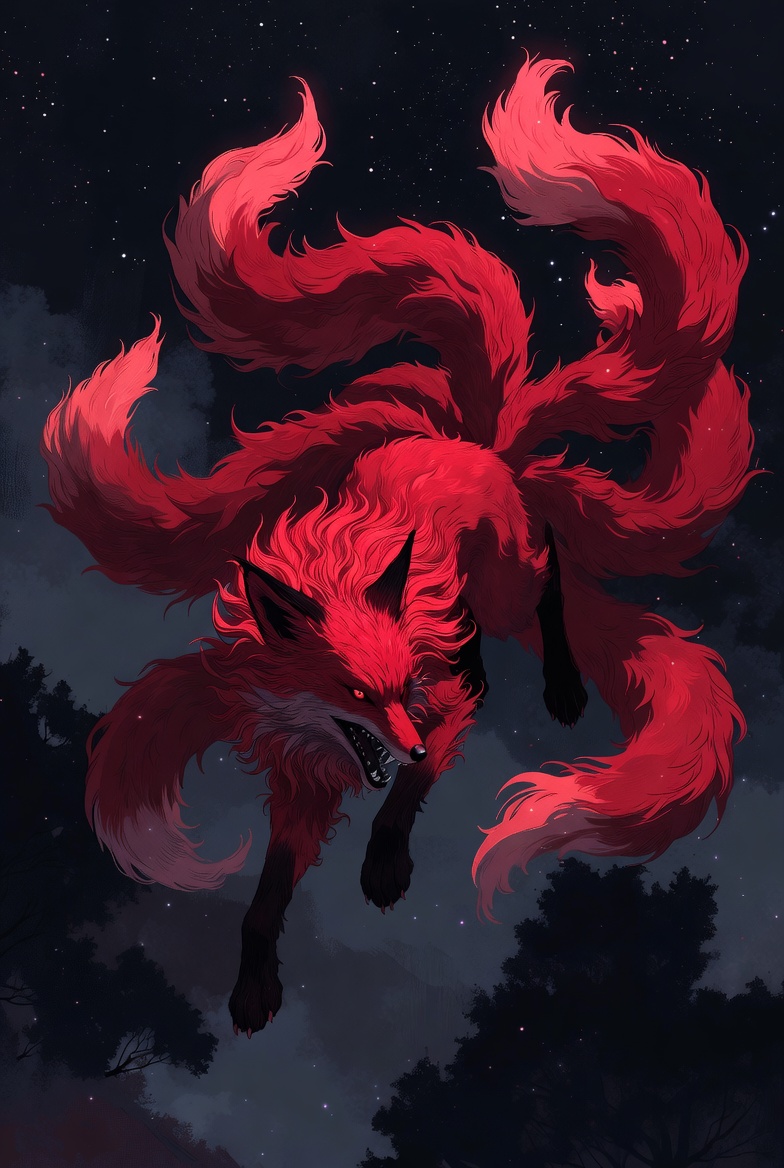 Post by 南河内民on X: AI九尾の狐3