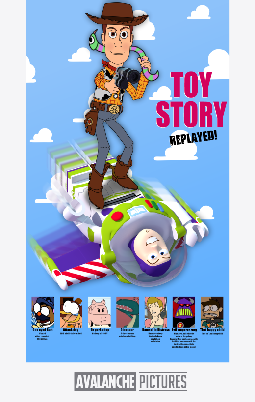 Toy Story Replayed tweet media