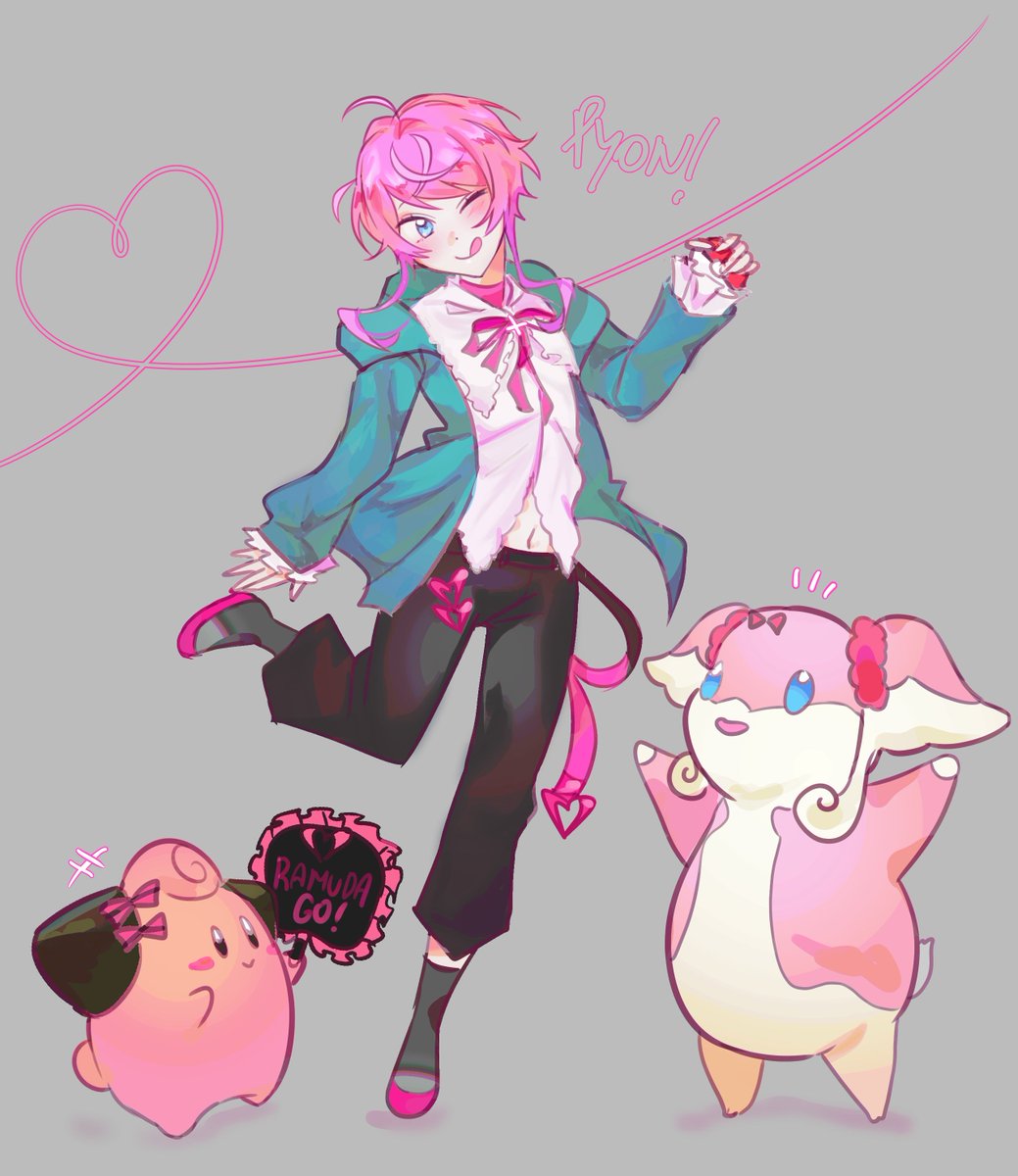 participe en un collab con tematica de los 30' aniversario de pokemon
#pkmnプラス #hypmic