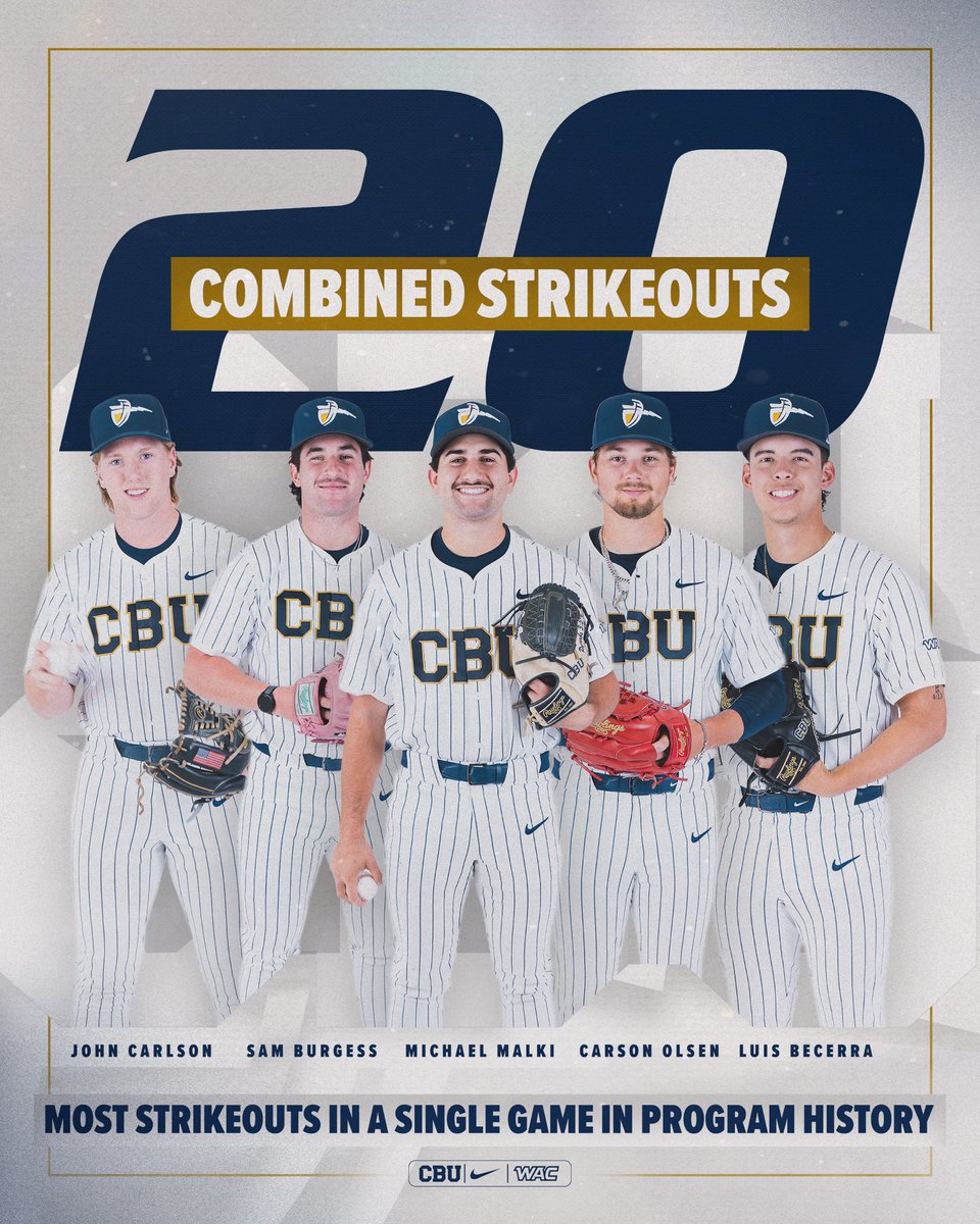 An unreal day from our pitching staff👀

#LanceUp⚔️