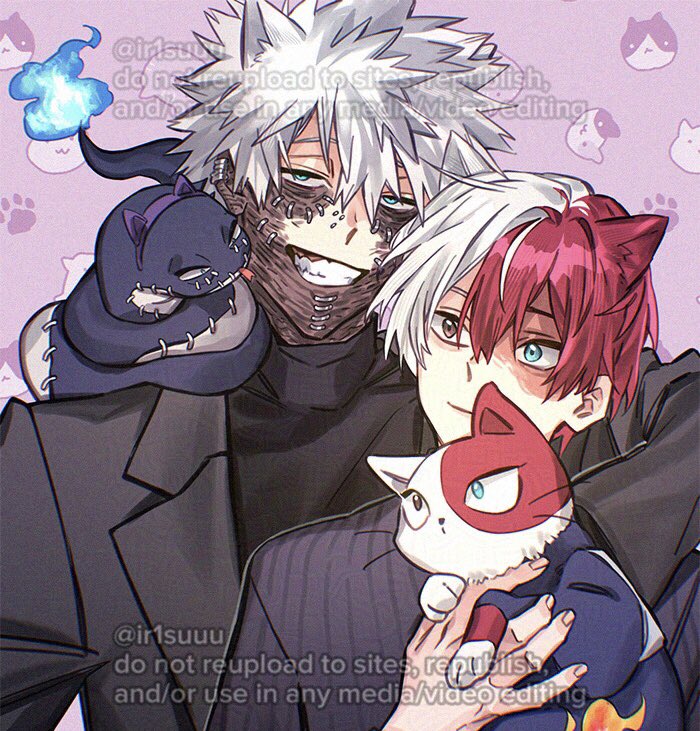 ir1suuu's tweet photo. 最近アニメを見終わった〜　
荼毘と焦凍大好き 🥰

#ヒロアカ絵描きさんと繋がりたい #mha https://t.co/G70w3DfEv0