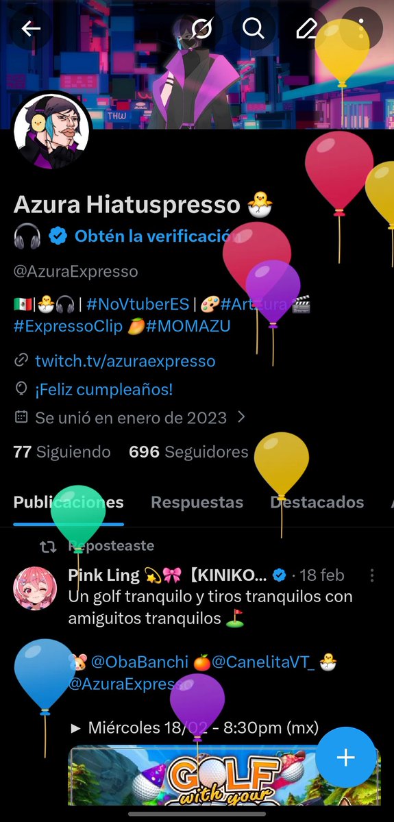 Azura Hiatuspresso 🐣🎧 tweet media