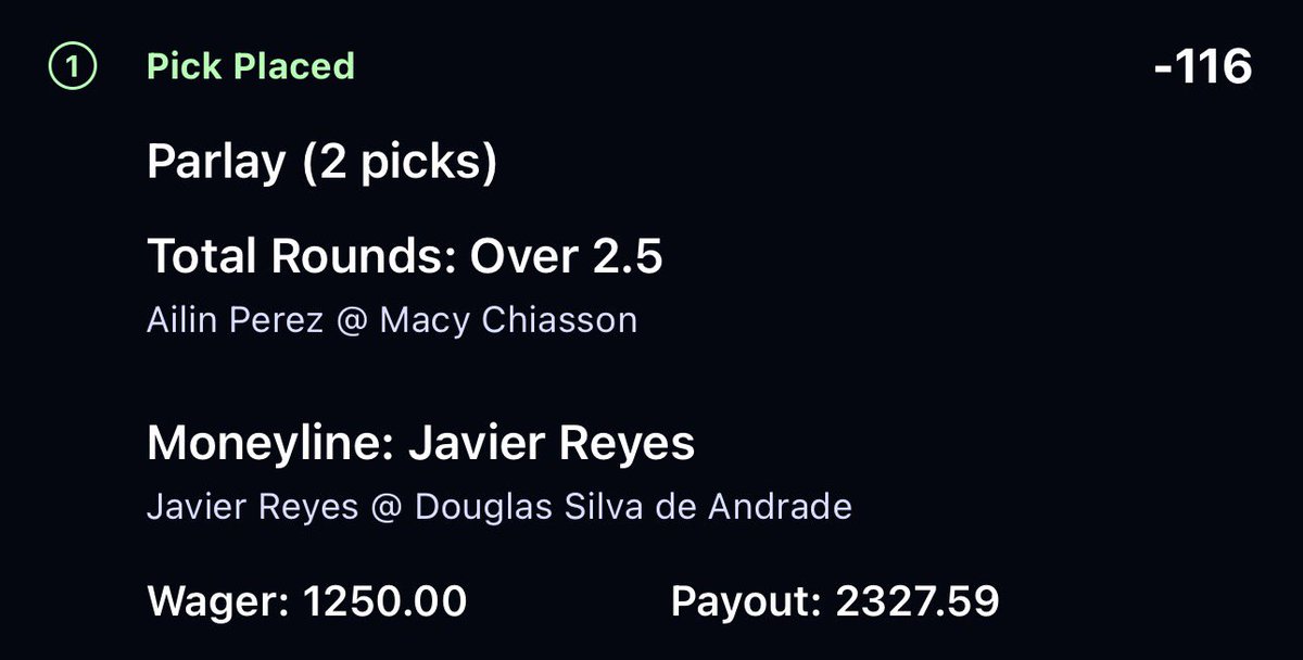 Tailing the homie <a href="/ASwaim3/">Austin Swaim</a> ‘s “safe parlay”

I believe he’s 4 of his last 5 on these… 🤞 

Is this hitting? 🤔