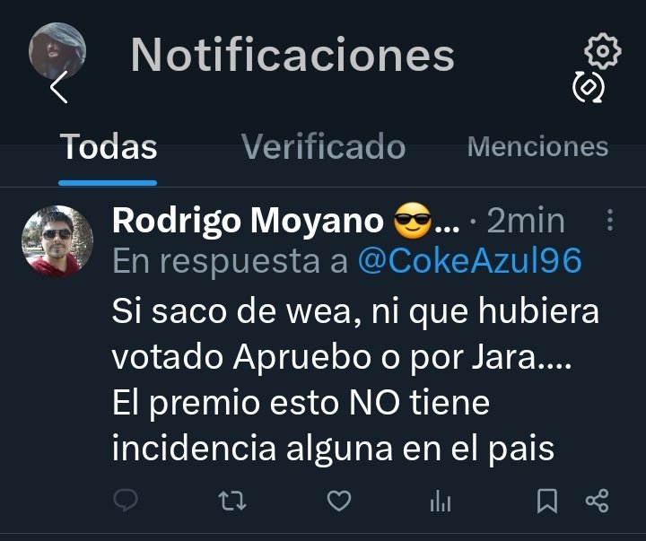 RicardoVi76's tweet photo. @romoyano26 Te fuiste paseado perkinazo encima bloqueas, te metiste a ver a Mon Laferte para que la pifien y te fuiste pa' atrás aweonao 🖕🤣🖕
#VinaDelMar2026
#Viña2026 https://t.co/h66Ja8XEGv