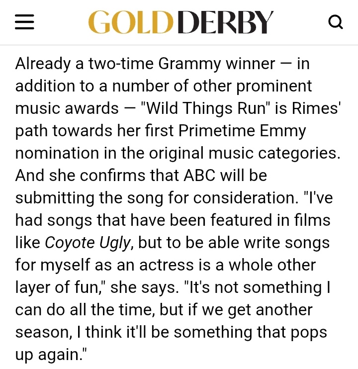 everyone is laughing now but when #911Nashville will get Emmy nomination for the song and they will start calling themselves "Emmy nominated show" then what?