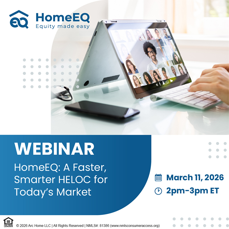 RickTrew's tweet photo. Join us for a HomeEQ webinar focused on recent updates designed to help brokers close more HELOC opportunities.

Register Today! 👉 https://t.co/qJ327jTdOI

Find out how easy it is to utilize HomeEQ for an additional revenue stream. We’ll… https://t.co/6VJaAjxWq6
