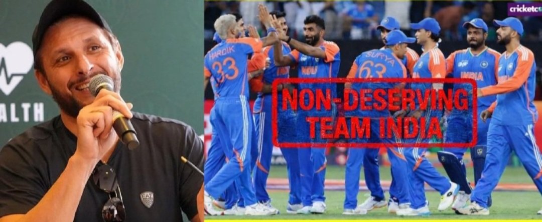 🚨 SHAHID AFRIDI QUESTIONS INDIA’S SEMIFINAL PLACE 🚨

AFRIDI 🗣️ – India haven’t done enough to justify a semifinal spot. In his view, West Indies have played far better cricket across the tournament and look more deserving.

Winning comfortably against lower-ranked teams and