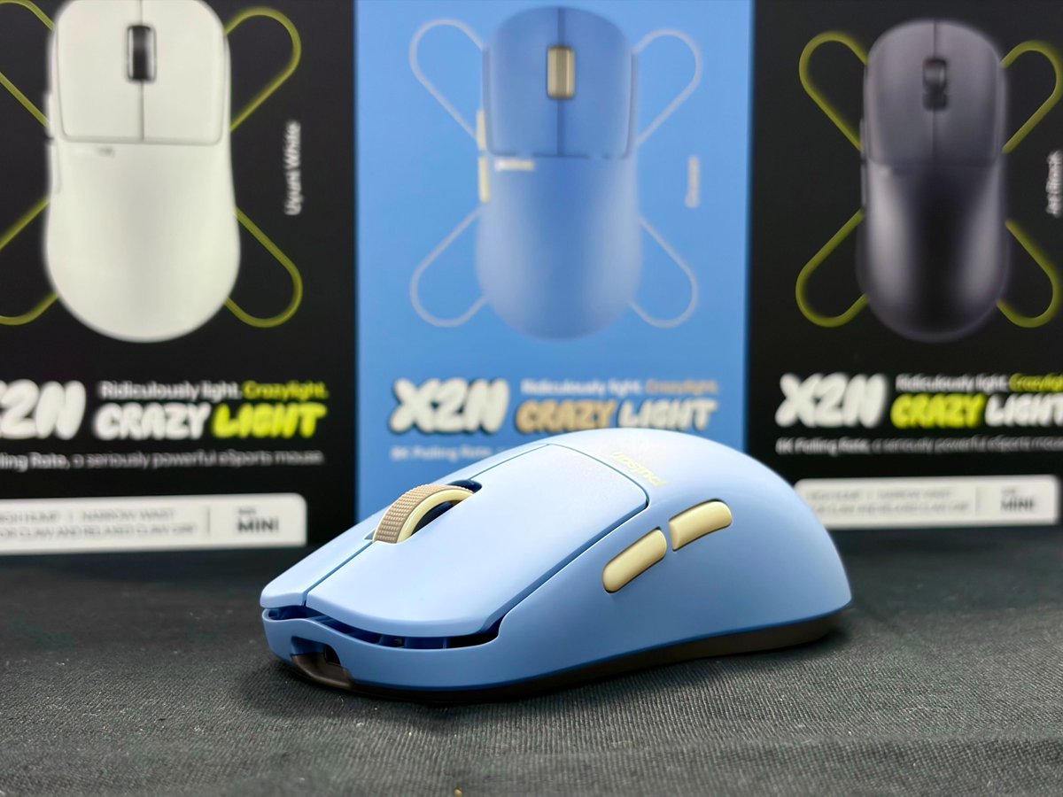 2F】 本日発売新製品その2️⃣ Pulsar Gaming Gears 『X2N CrazyLight