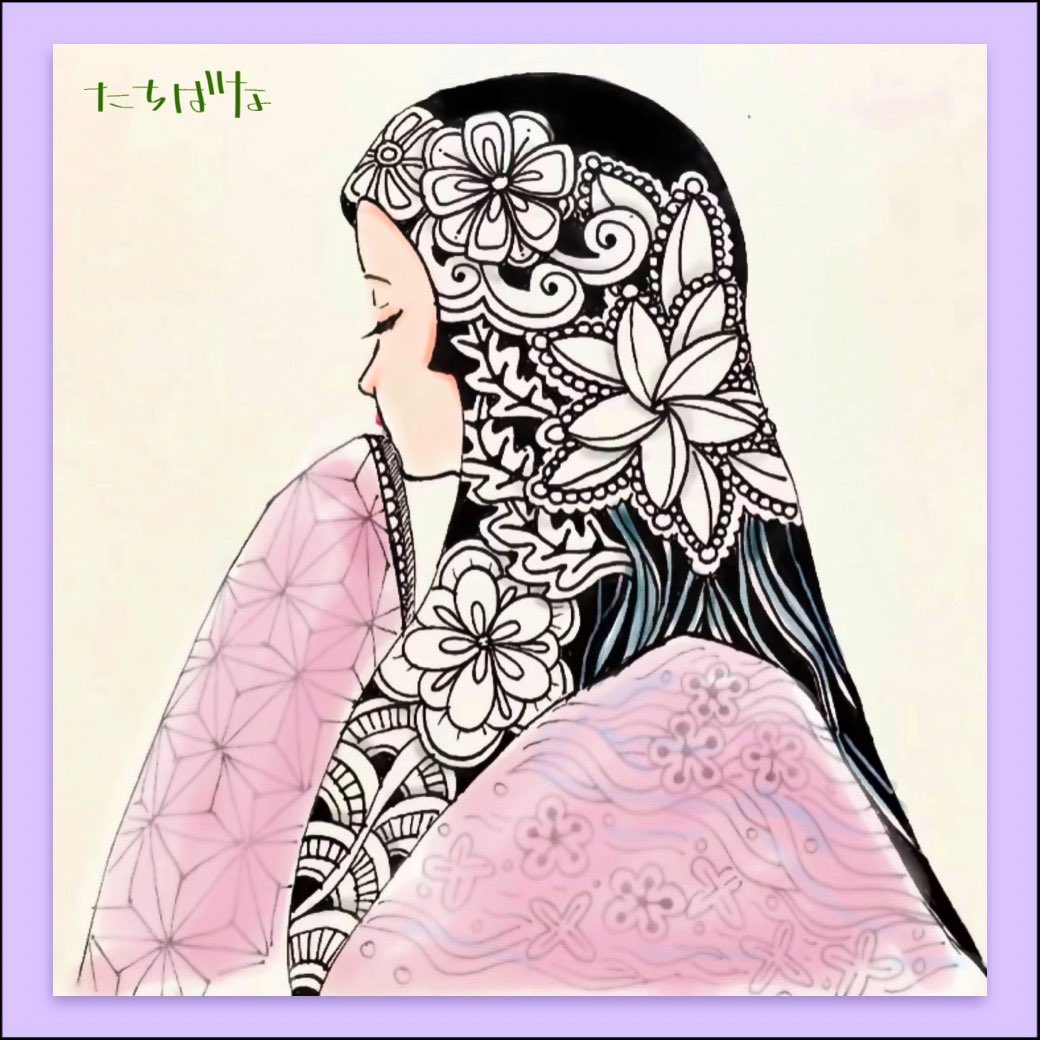 zentangle #ゼンタングル zia