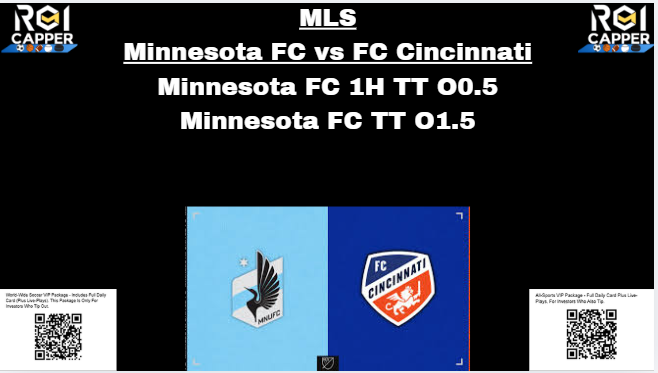 ROICapper1's tweet photo. Show Support by Hitting the Like Button or Sharing. 👊🙏
We Have Another MONSTER #Soccer Weekend Upon Us!!! 🤑⚽️
https://t.co/BW80w6fGcz ⬅️
#mls #minnesotafc #fccincinnati #sportsbetting #epl #laliga #bundesliga #seriea #laliga #ligue1 #premierleague #sportsbets https://t.co/ifvj6tOLto