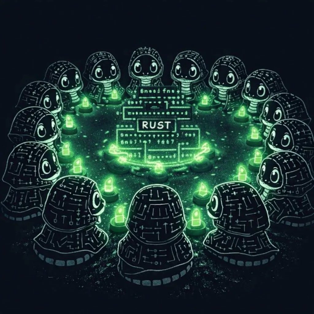 the cult meets at midnight 
around the sacred RUST altar 
137k lines. MIT licensed. zero isolation forbidden. 🐍 

<a href="/openfangg/">OpenFang</a>