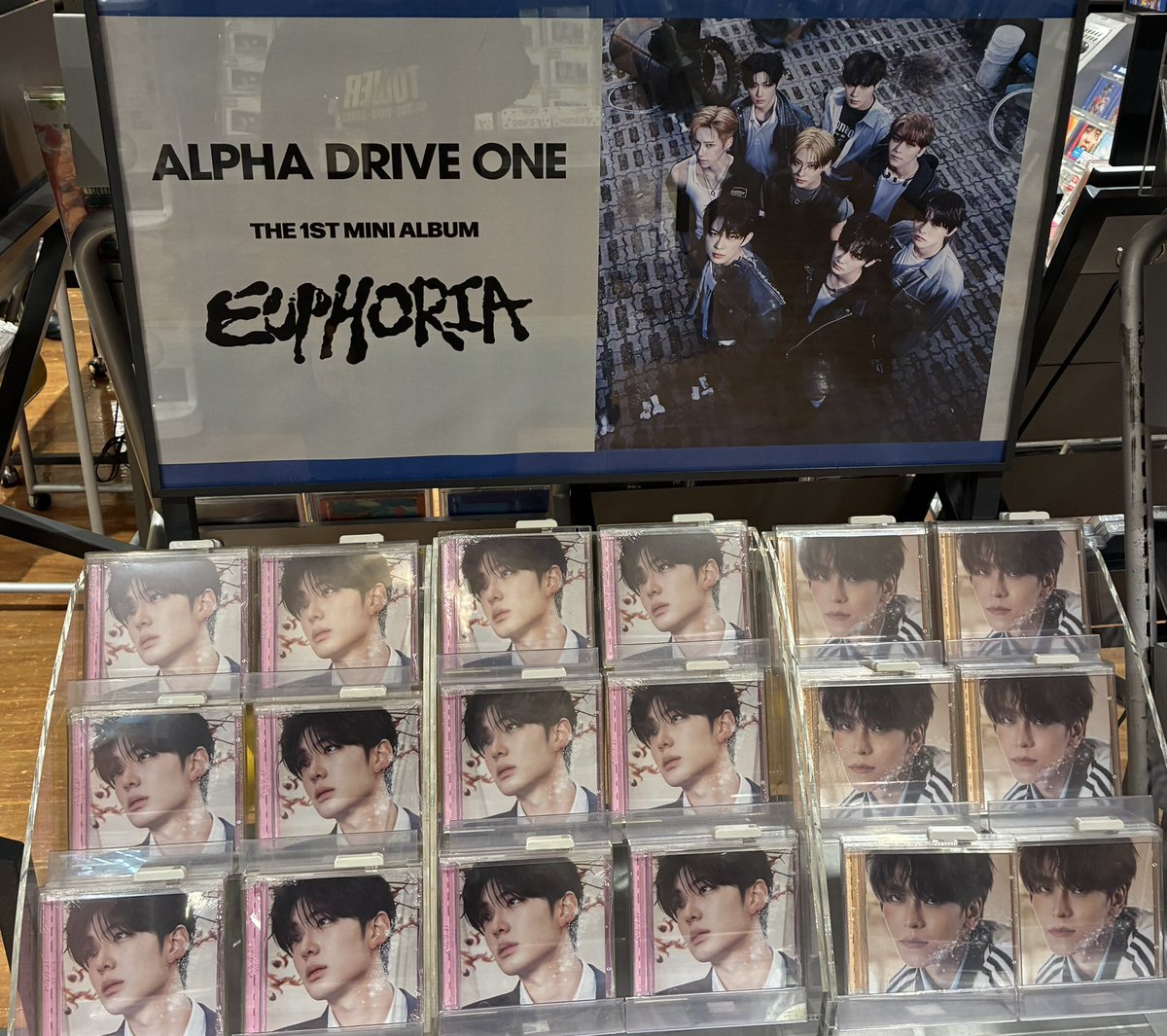 ALPHADRIVEONE】 THE 1ST MINI ALBUM『#EUPHORIA』 ⭐️JEWEL CASE Ver