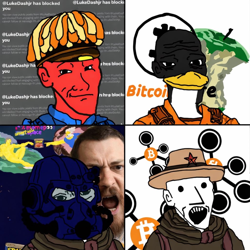 Knotzis and their BIP-110 like the fkn hall monitors of BTC. Love that the legend <a href="/WizrdMcBlizzrd/">WizardMc Blizzard</a> shoved their lil whistles up their arses 🤣🤣🤣. Support ocean cleanup at satflow.com/ordinals/bitco…