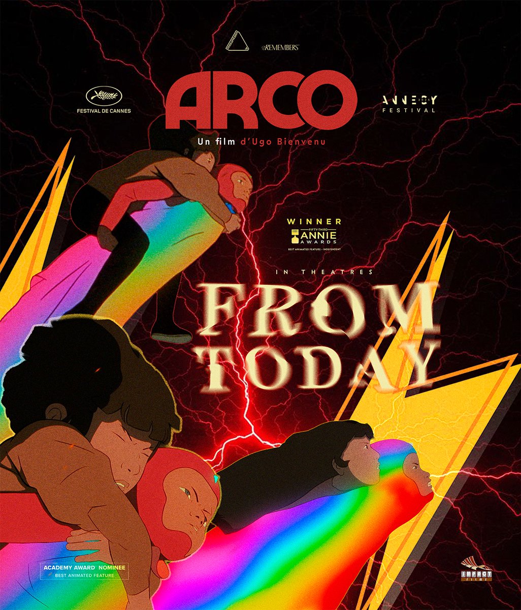 impactfilmindia's tweet photo. "One of the best animated movies of the decade."
The New York Times
Ugo Bienvenu's Academy Award-nominated ARCO is now playing in Indian cinemas.
#ARCO #NowShowing #InCinemasNow #MustWatch #ImpactFilms #ARCO #NowPlaying https://t.co/nok1LDal3k