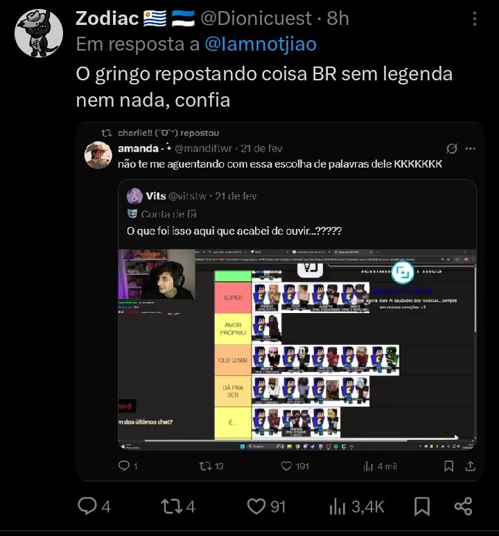 tão acusando o cellbit de pagar bot pq tem gringos (q são da comunidade) falando sobre e querendo provar isso usando retweet num post sobre o pac KKKKKKKKKKKKKKKKKKKKKKKKKK

quem vai contar pra eles ?.......